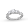Thumbnail Image 1 of 1.45 CT. T.W. Diamond Past Present Future® Ring in 14K White Gold (I/I2)