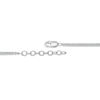 Diamond Accent Interlocking Hearts Bracelet in Sterling Silver - 7.5"
