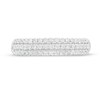 Thumbnail Image 4 of 0.50 CT. T.W. Certified Diamond Band in 14K White Gold (I/SI2)