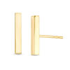 Thumbnail Image 1 of 2.0mm Bar Stud Earrings in 14K Gold
