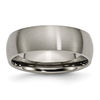 Thumbnail Image 1 of Men's 7.0mm Comfort-Fit Brushed Wedding Band in Titanium