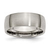 Thumbnail Image 0 of Men's 8.0mm Brushed Wedding Band in Titanium