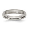 Thumbnail Image 0 of Men's 4.0mm Comfort-Fit Brushed Wedding Band in Titanium
