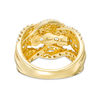 Thumbnail Image 3 of 2.95 CT. T.W. Diamond Past Present Future® Twist Engagement Ring in 14K Gold