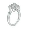 Thumbnail Image 1 of 0.80 CT. T.W. Composite Diamond Starburst Engagement Ring in 10K White Gold