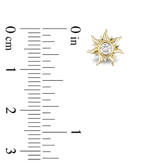 Enchanted Disney Rapunzel Diamond Solitaire Sun