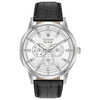 Men's Citizen Eco-Drive® Corso Strap Watch with Silver-Tone Dial (Model: BU2070-04A)