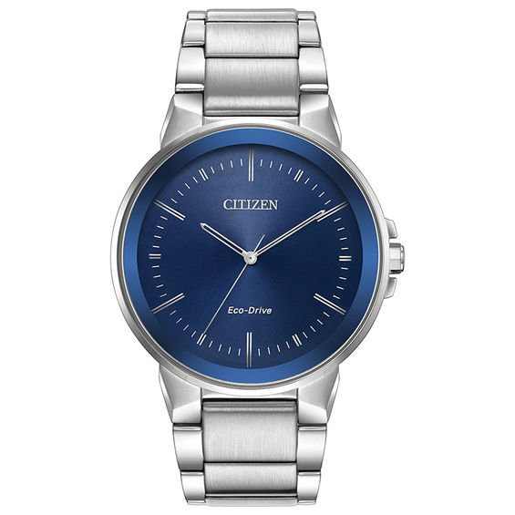 Men's Citizen Eco-Drive® Axiom Watch with Blue Dial (Model: BJ6510-51L) |  Peoples Jewellers