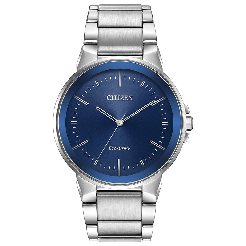 Main Image 1 of Men's Citizen Eco-Drive® Axiom Watch with Blue Dial (Model: BJ6510-51L)