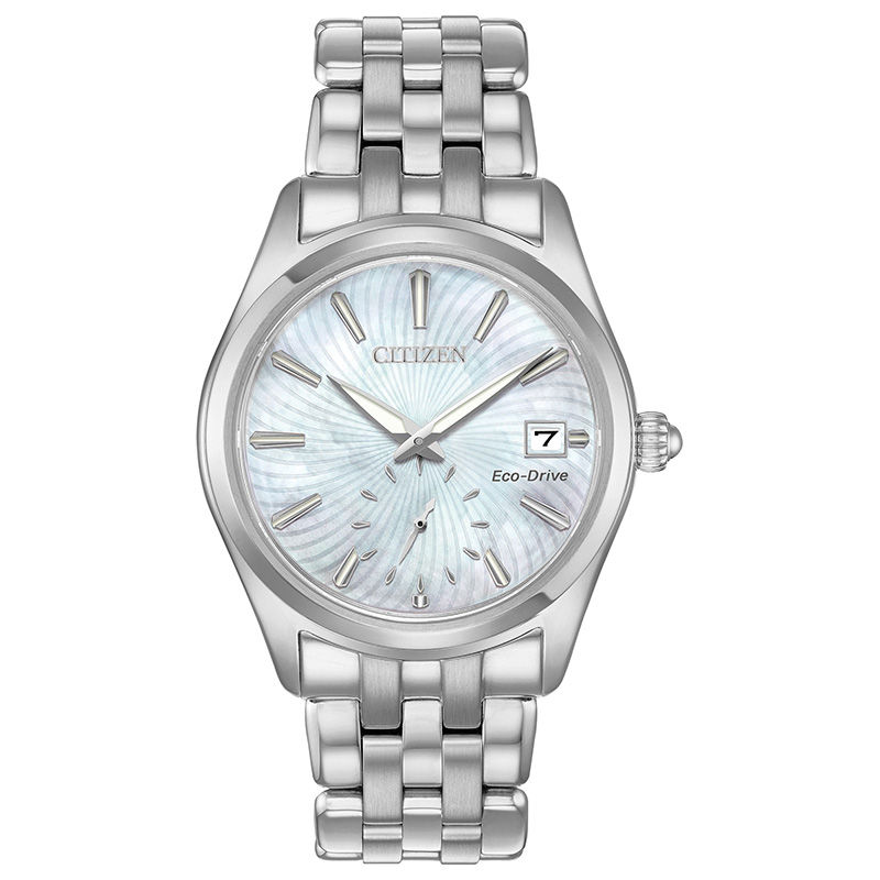 Ladies' Citizen Eco-Drive® Corso Watch with Mother-of-Pearl Dial (Model: EV1030-57D)