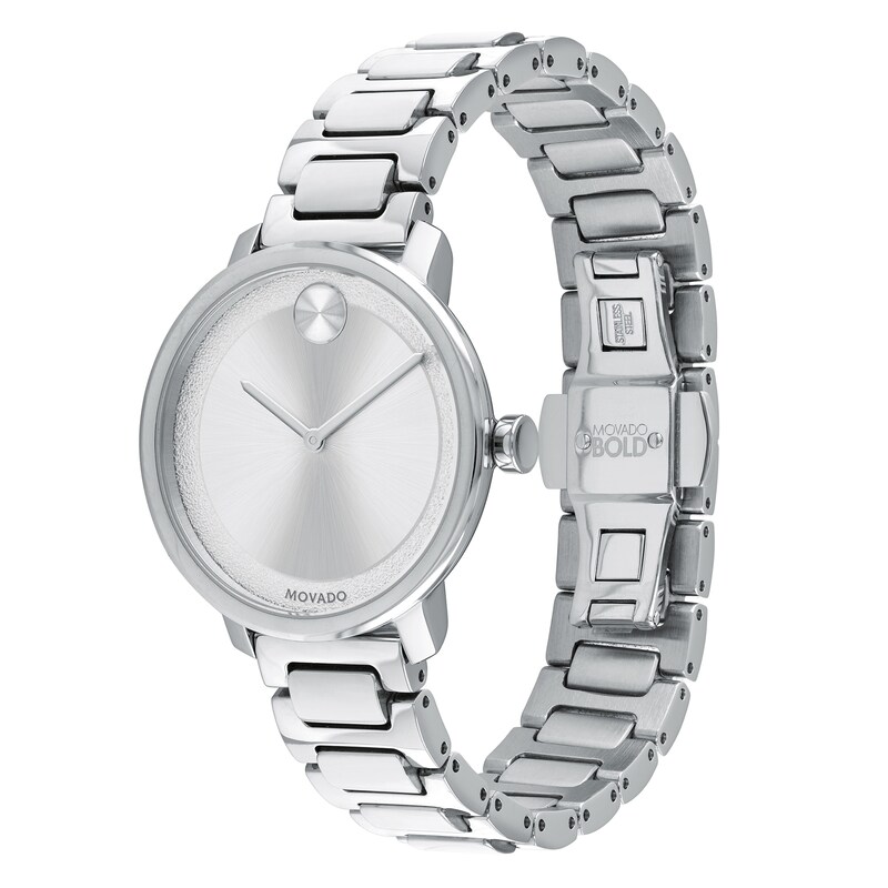 Main Image 3 of Ladies' Movado Bold® Sugar Watch with Silver-Tone Dial (Model: 3600501)