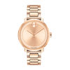 Thumbnail Image 0 of Ladies' Movado Bold® Sugar Rose-Tone IP Watch (Model: 3600503)
