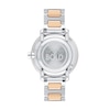 Ladies' Movado Bold® Sugar Two-Tone IP Watch with Silver-Tone Dial (Model: 3600504)