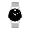 Thumbnail Image 0 of Men's Movado Museum® Classic Mesh Watch with Black Dial (Model: 0607219)