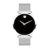 Thumbnail Image 1 of Men's Movado Museum® Classic Mesh Watch with Black Dial (Model: 0607219)