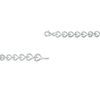 Thumbnail Image 2 of 4.0mm Lab-Created Blue and White Sapphire Hearts Bracelet in Sterling Silver - 7.5"
