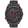 Thumbnail Image 0 of Men's Bulova Precisionist Chronograph Two-Tone IP Watch with Black Dial (Model: 98B313)