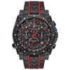 Thumbnail Image 1 of Men's Bulova Precisionist Chronograph Two-Tone IP Watch with Black Dial (Model: 98B313)