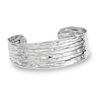 Thumbnail Image 0 of 22.25mm Ruffled Pattern Cuff in Sterling Silver