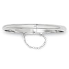 Thumbnail Image 0 of 5.0mm Polished Bangle in Sterling Silver with Safety Chain