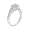 Thumbnail Image 1 of 0.50 CT. T.W. Certified Canadian Diamond Swirling Frame Engagement Ring in 14K White Gold (I/I2)