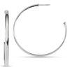 Thumbnail Image 1 of 50.0mm Polished Half Hoop Earrings in Sterling Silver