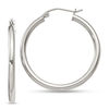 Thumbnail Image 1 of 30.0mm Polished Hoop Earrings in Sterling Silver