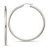 Thumbnail Image 1 of 50.0mm Polished Hoop Earrings in Sterling Silver
