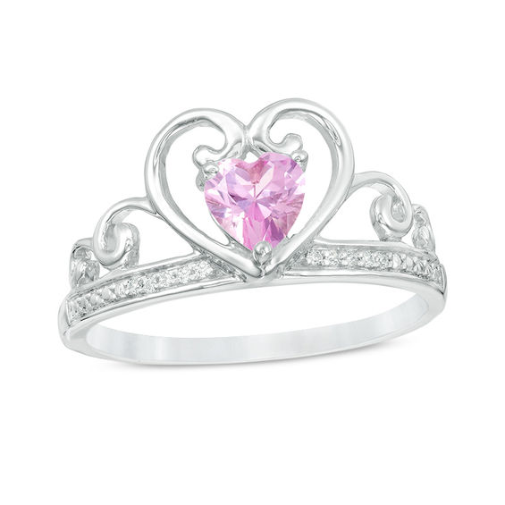 Pink clearance tiara ring