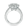 Thumbnail Image 4 of 2.11 CT. T.W. Composite Diamond Marquise Sunburst Bridal Set in 10K White Gold