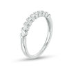 Thumbnail Image 1 of 0.18 CT. T.W. Diamond Nine Stone "S" Wave Anniversary Band in Sterling Silver