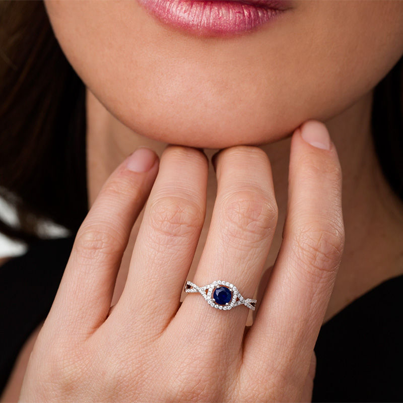 Peoples jewellers discount sapphire rings