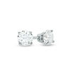 Thumbnail Image 1 of 0.20 CT. T.W. Diamond Solitaire Stud Earrings in 10K White Gold
