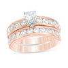 Thumbnail Image 1 of 2.00 CT. T.W. Diamond Bridal Set in 14K Rose Gold