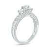 Thumbnail Image 2 of 1.00 CT. T.W. Diamond Past Present Future® Engagement Ring in 14K White Gold