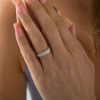 Thumbnail Image 2 of 1.50 CT. T.W. Diamond Past Present Future® Engagement Ring in 14K White Gold