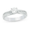 Thumbnail Image 0 of 1.00 CT. T.W. Diamond Bypass Engagement Ring in 14K White Gold
