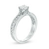 Thumbnail Image 2 of 1.00 CT. T.W. Diamond Bypass Engagement Ring in 14K White Gold