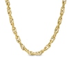 Thumbnail Image 0 of Men's 7.0mm Rope Chain Necklace in Hollow 14K Gold - 22"