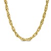 Thumbnail Image 0 of Men's 7.0mm Rope Chain Necklace in Hollow 14K Gold - 22"