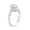 Thumbnail Image 2 of Ever Us™ 1.63 CT. T.W. Two-Stone Diamond Frame Bypass Ring in 14K White Gold
