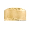 Thumbnail Image 4 of Italian Gold Diamond-Cut and Satin Wave Ring in 14K Gold - Size 7