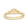 Thumbnail Image 3 of 1.00 CT. T.W. Diamond Past Present Future® Engagement Ring in 14K Gold