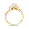 Thumbnail Image 3 of 1.00 CT. T.W. Diamond Past Present Future® Engagement Ring in 14K Gold