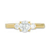 Thumbnail Image 5 of 1.00 CT. T.W. Diamond Past Present Future® Engagement Ring in 14K Gold