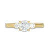 Thumbnail Image 6 of 1.00 CT. T.W. Diamond Past Present Future® Engagement Ring in 14K Gold