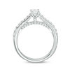 Thumbnail Image 2 of Perfect Fit 1.00 CT. T.W. Diamond Interlocking Bridal Set in 14K White Gold