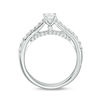 Thumbnail Image 3 of Perfect Fit 1.00 CT. T.W. Diamond Interlocking Bridal Set in 14K White Gold