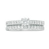 Thumbnail Image 5 of Perfect Fit 1.00 CT. T.W. Diamond Interlocking Bridal Set in 14K White Gold
