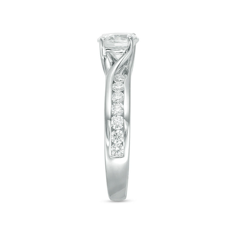Main Image 4 of 1.50 CT. T.W. Diamond Engagement Ring in 14K White Gold